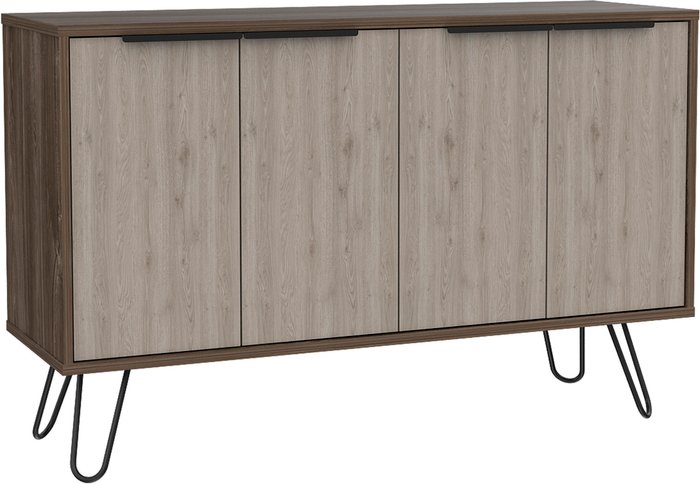 The Range | Core Products Ltd Nevada large 4 door sideboard - Smoked oak Core Products Ltd Nevada large 4 door sideboard - Smoked oak