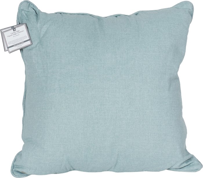 The Range | Divante Cambridge Piped Edge Cushion - Duck Egg Divante Cambridge Piped Edge Cushion - Duck Egg