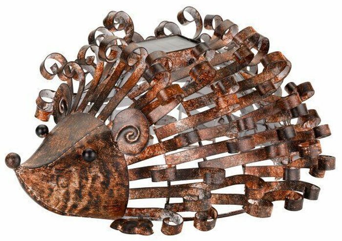 The Range | Garden Mile Solar Hedgehog LED Ornament - Bronze Garden Mile Solar Hedgehog LED Ornament - Bronze
