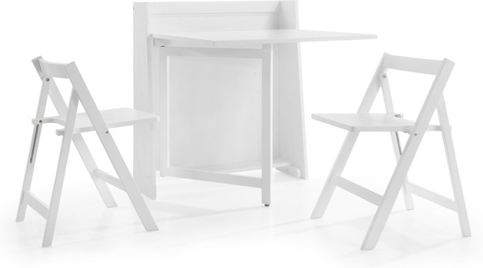 The Range | Dunelm Helsinki Compact Dining Table and 2 Chairs White Dunelm Helsinki Compact Dining Table and 2 Chairs White