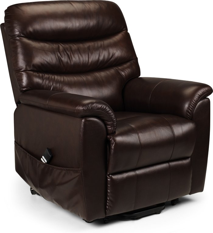 The Range | Julian Julian Bowen Pullman Leather Rise & Recline Chair - Dual Motor Julian Julian Bowen Pullman Leather Rise & Recline Chair - Dual Motor