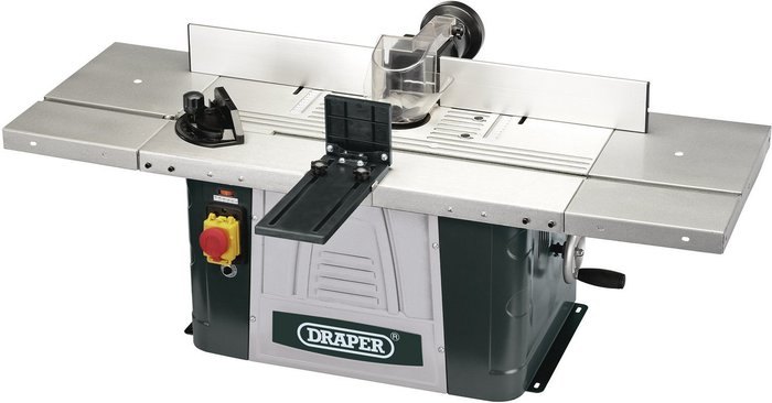 The Range | Draper Draper Bench Mounted Spindle Moulder - Silver Draper Draper Bench Mounted Spindle Moulder - Silver