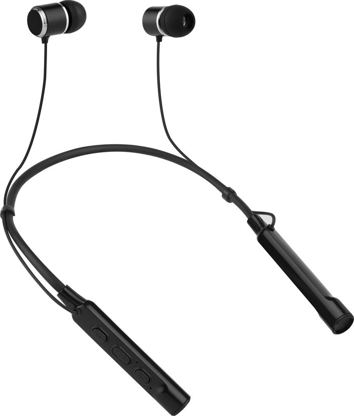 The Range | Groove Groove Connect Wireless Bluetooth Earphones with Neckband - Black Groove Groove Connect Wireless Bluetooth Earphones with Neckband - Black