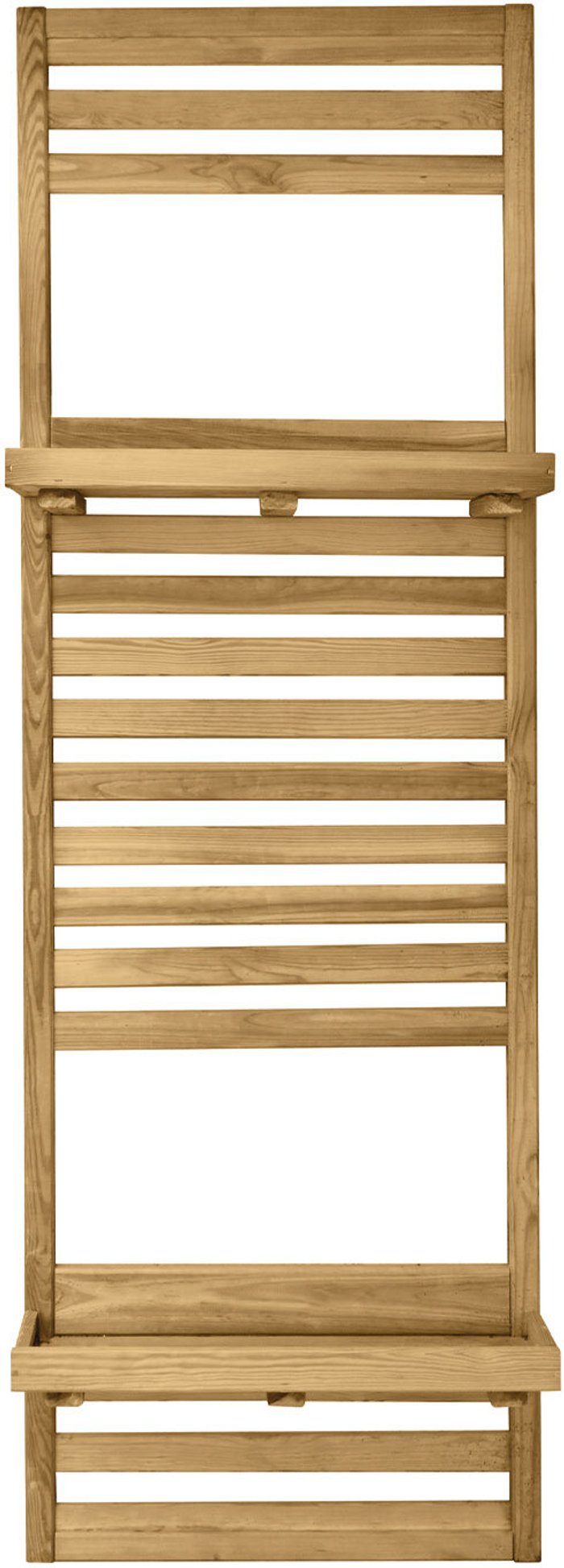 The Range | Forest Garden Slatted Wall Planter - 2 Forest Garden Slatted Wall Planter - 2