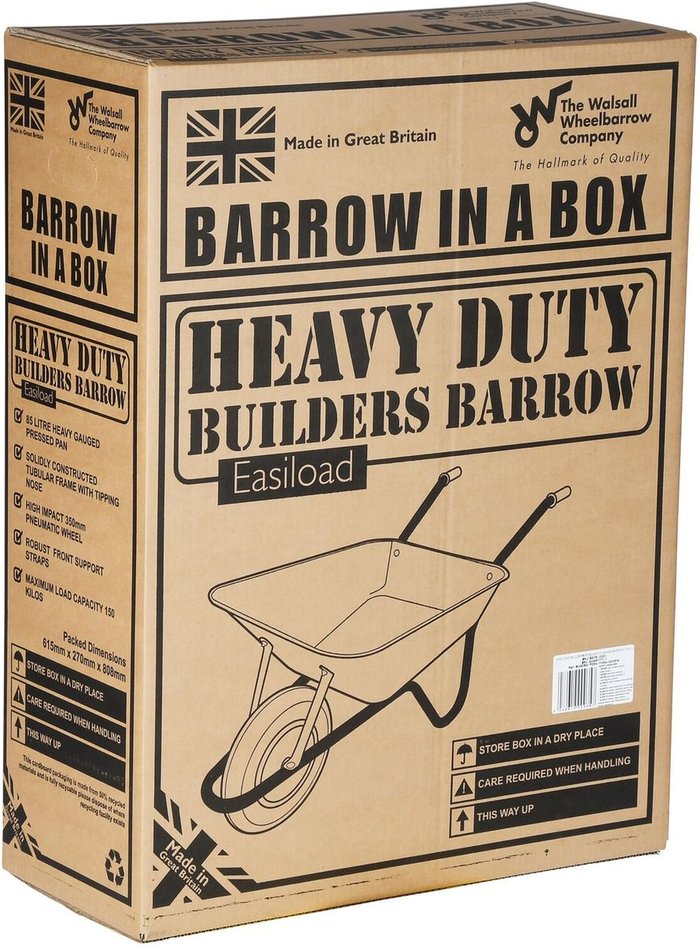 The Range | The Walsall Wheelbarrow Company 90L Shire Heavy Duty Plastic Wheelbarrow with Puncture Proof Wheel - Pink The Walsall Wheelbarrow Company 90L Shire Heavy Duty Plastic Wheelbarrow with Puncture Proof Wheel - Pink