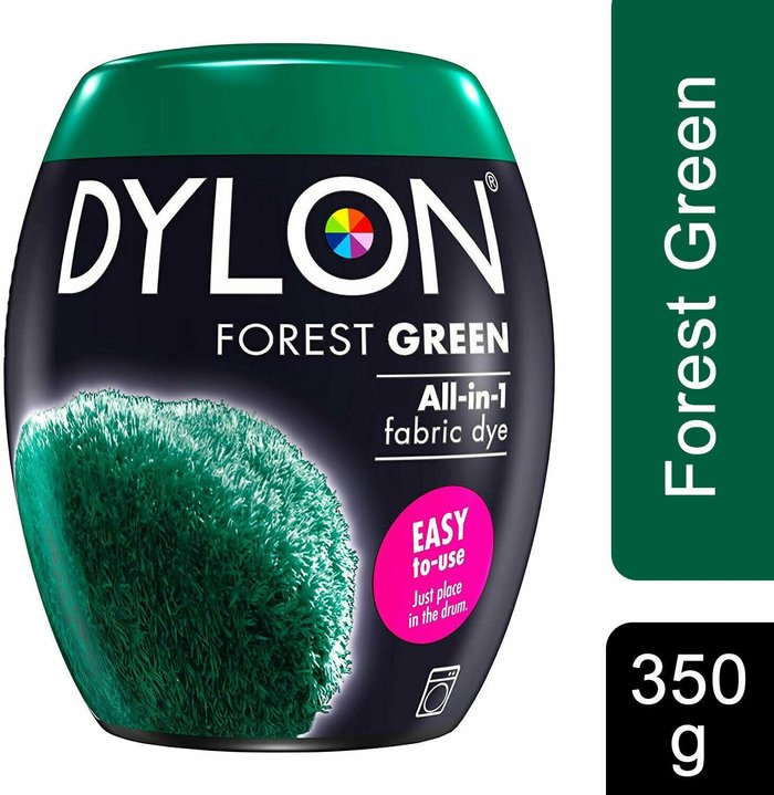 The Range | Dylon Dylon Forest Green Machine Dye Pod Green Dylon Dylon Forest Green Machine Dye Pod Green