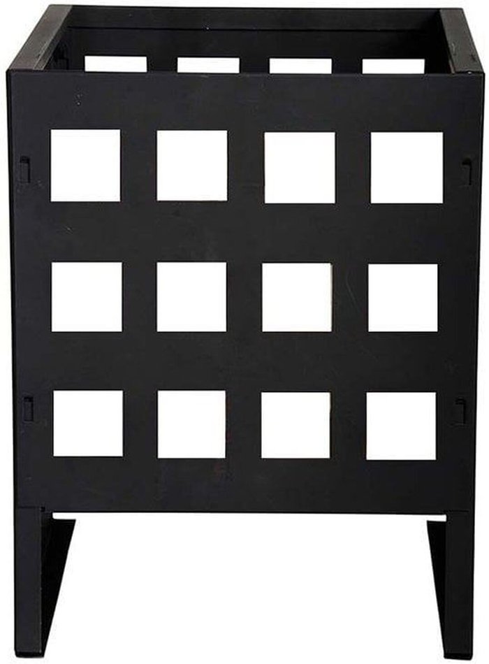 The Range | Fancy Flames Fancy Flames Cube Fire Basket - Black Fancy Flames Fancy Flames Cube Fire Basket - Black