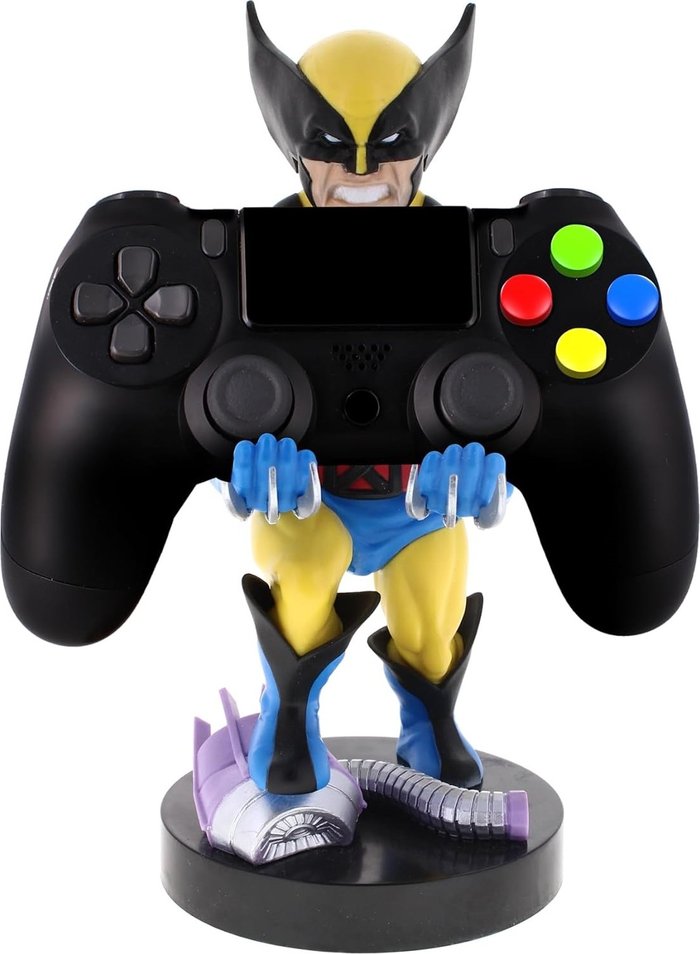 The Range | CABLE GUYS Marvel Comics Wolverine Controller and Phone Holder - Yellow CABLE GUYS Marvel Comics Wolverine Controller and Phone Holder - Yellow