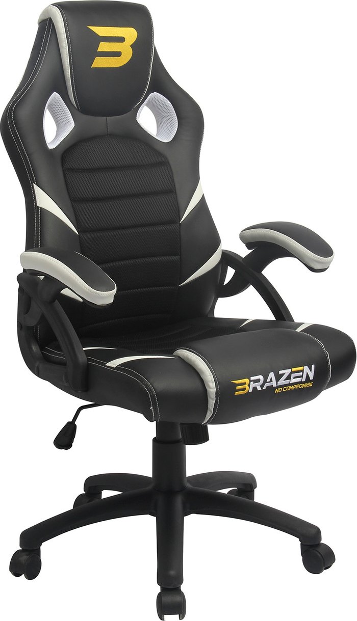 The Range | BraZen Brazen Puma PC Gaming Chair - White BraZen Brazen Puma PC Gaming Chair - White