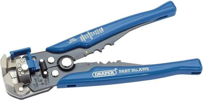 The Range | Draper Draper 3-In-1 Automatic Wire Stripper / Crimper Draper Draper 3-In-1 Automatic Wire Stripper / Crimper