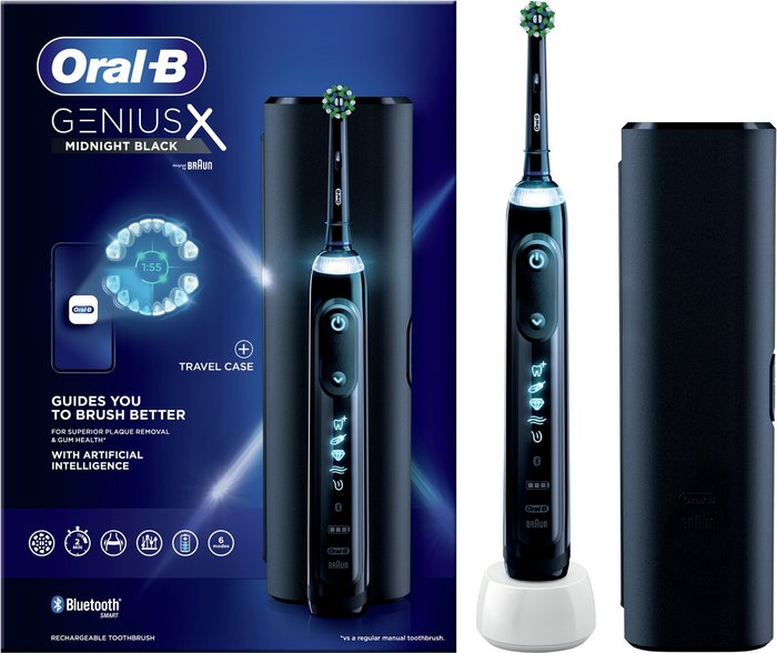 The Range | Oral B ORAL B Genius X Electric Toothbrush - Black Oral B ORAL B Genius X Electric Toothbrush - Black