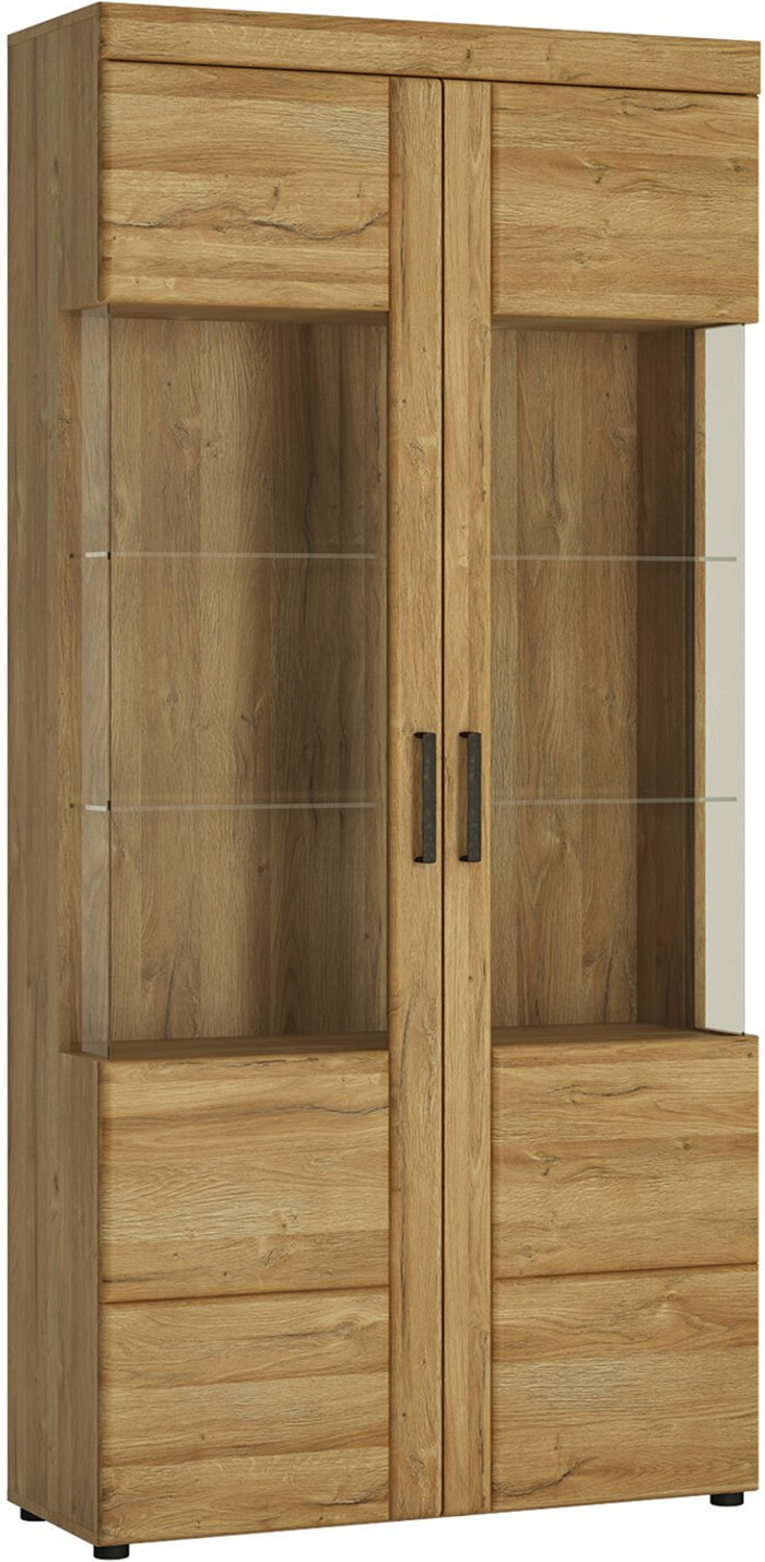 The Range | Furniture To Go Cortina Tall Wide 2-Door Display Cabinet Furniture To Go Cortina Tall Wide 2-Door Display Cabinet