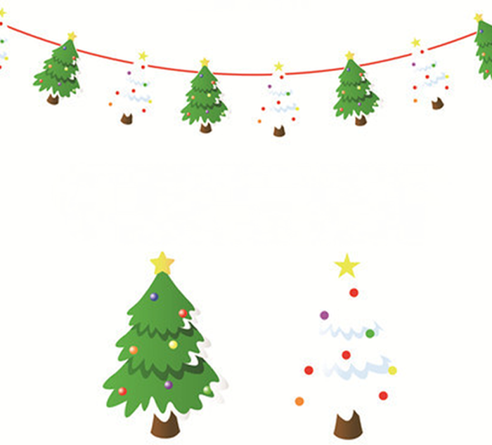 The Range | Christmas Hanging Banner Decoration - Christmas Trees Christmas Hanging Banner Decoration - Christmas Trees