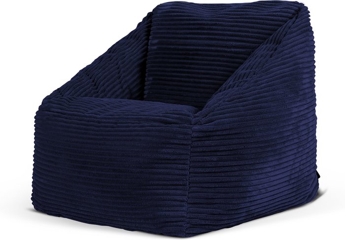 The Range | Bean Bag Bazaar icon Kids Cord Armchair Bean Bag - Blue Bean Bag Bazaar icon Kids Cord Armchair Bean Bag - Blue