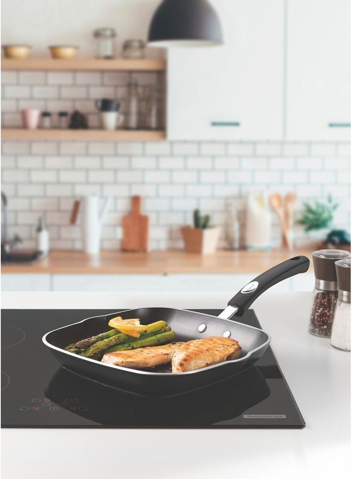 The Range | Tramontina Tramontina Non-stick Griddle Pan 24 Cm (1.5L) Tramontina Tramontina Non-stick Griddle Pan 24 Cm (1.5L)