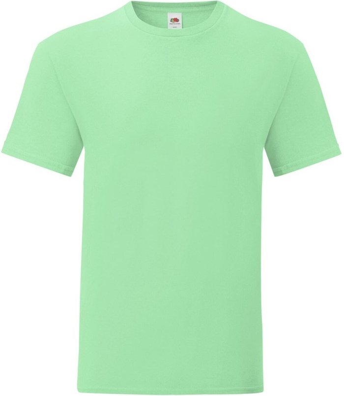 The Range | Fruit Of The Loom Mens Iconic T-Shirt (Pack Of 5) - PC4369 - Neo Mint / Neomint / XXL Fruit Of The Loom Mens Iconic T-Shirt (Pack Of 5) - PC4369 - Neo Mint / Neomint / XXL