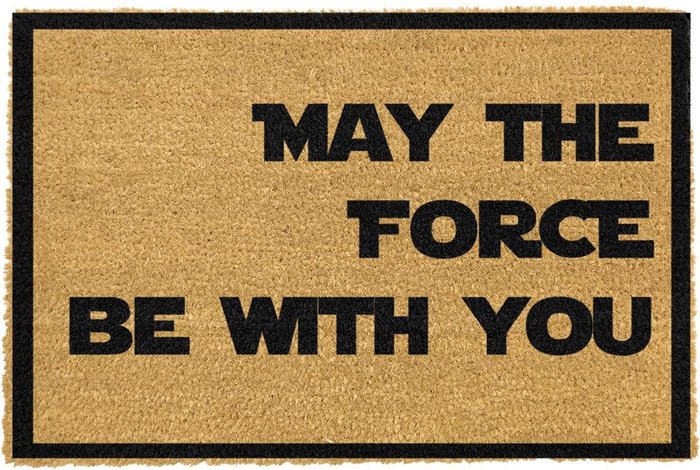 The Range | Artsy Doormats Artsy Doormats May The Force Be With You Doormat Artsy Doormats Artsy Doormats May The Force Be With You Doormat