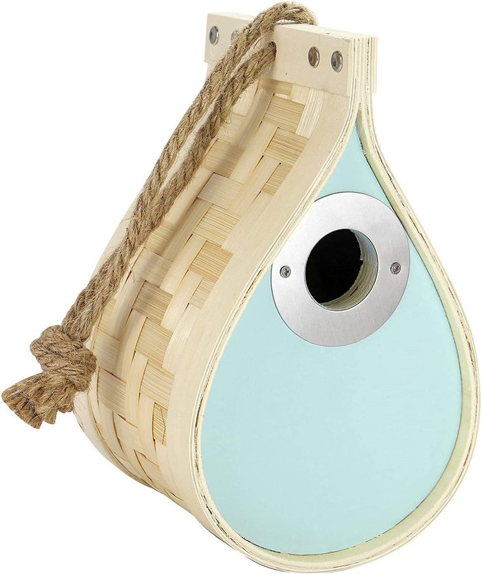 The Range | Maison & White Dewdrop Nest Box - Blue / 22cm Maison & White Dewdrop Nest Box - Blue / 22cm