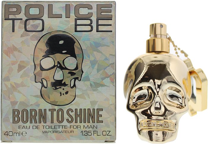 The Range | Police Police To Be Born To Shine Eau de Toilette 40ml - Gold Police Police To Be Born To Shine Eau de Toilette 40ml - Gold
