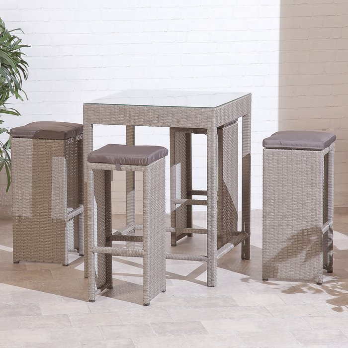 The Range | Suntime Suntime Rochelle Rattan Bar Set Suntime Suntime Rochelle Rattan Bar Set