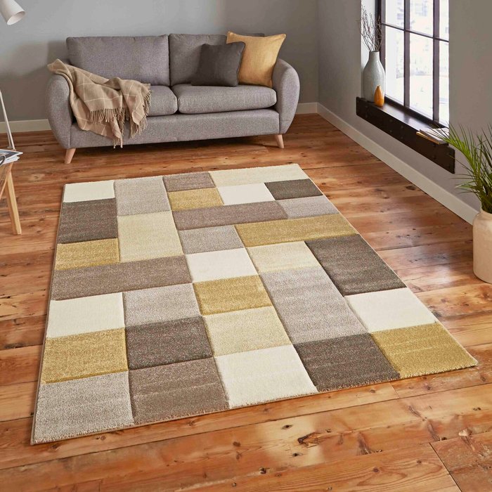 The Range | Dunelm Brooklyn 646 Rug Brown Dunelm Brooklyn 646 Rug Brown