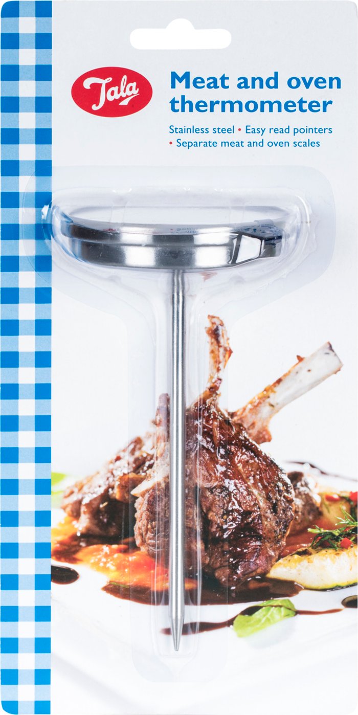 The Range | Tala Meat and Oven Thermometer - Silver Tala Meat and Oven Thermometer - Silver