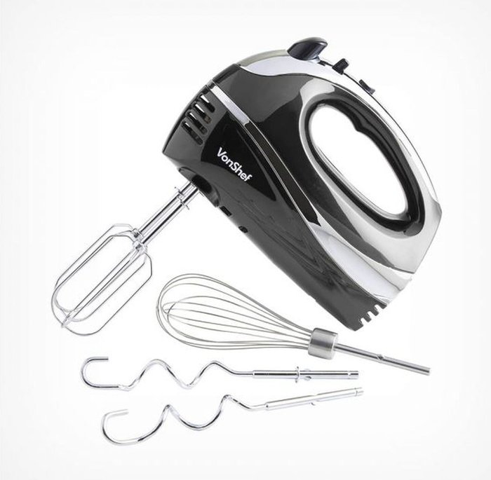 The Range | VonShef VonShef 15331RG Hand Mixer - Black VonShef VonShef 15331RG Hand Mixer - Black