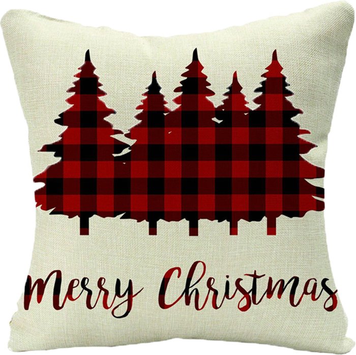 The Range | Red and White Christmas Cushion Covers - Red / Tree Red and White Christmas Cushion Covers - Red / Tree