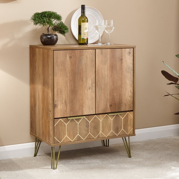The Range | GFW GFW Orleans Wine Cabinet - Mango GFW GFW Orleans Wine Cabinet - Mango