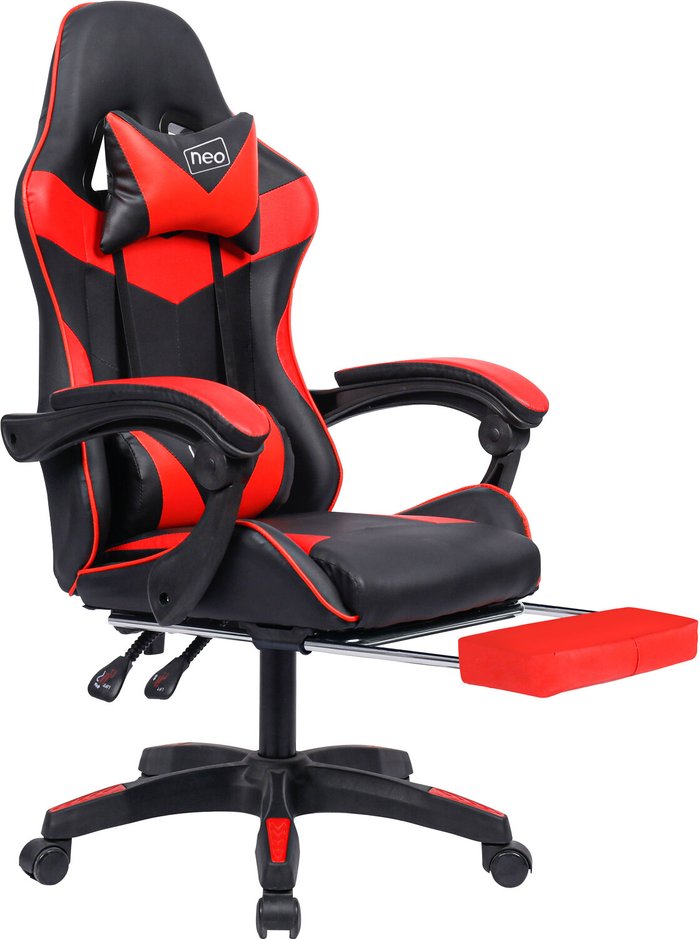 The Range | Neo Neo Racing Computer Gaming Office Chair With Footrest Neo Neo Racing Computer Gaming Office Chair With Footrest