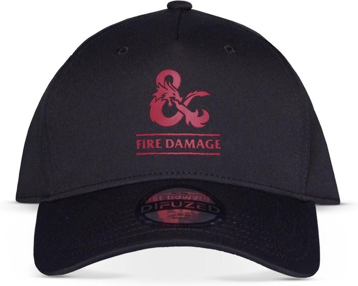 The Range | Hasbro HASBRO Dungeons Dragons Fire Damage Adjustable Cap - Black Hasbro HASBRO Dungeons Dragons Fire Damage Adjustable Cap - Black