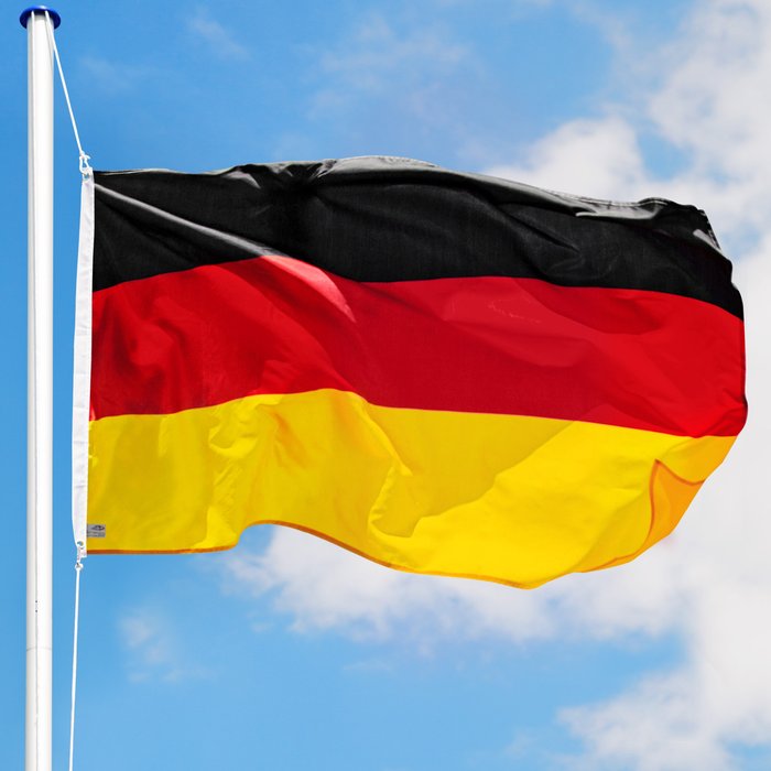 The Range | TECTAKE Flagpole Aluminium - Germany TECTAKE Flagpole Aluminium - Germany
