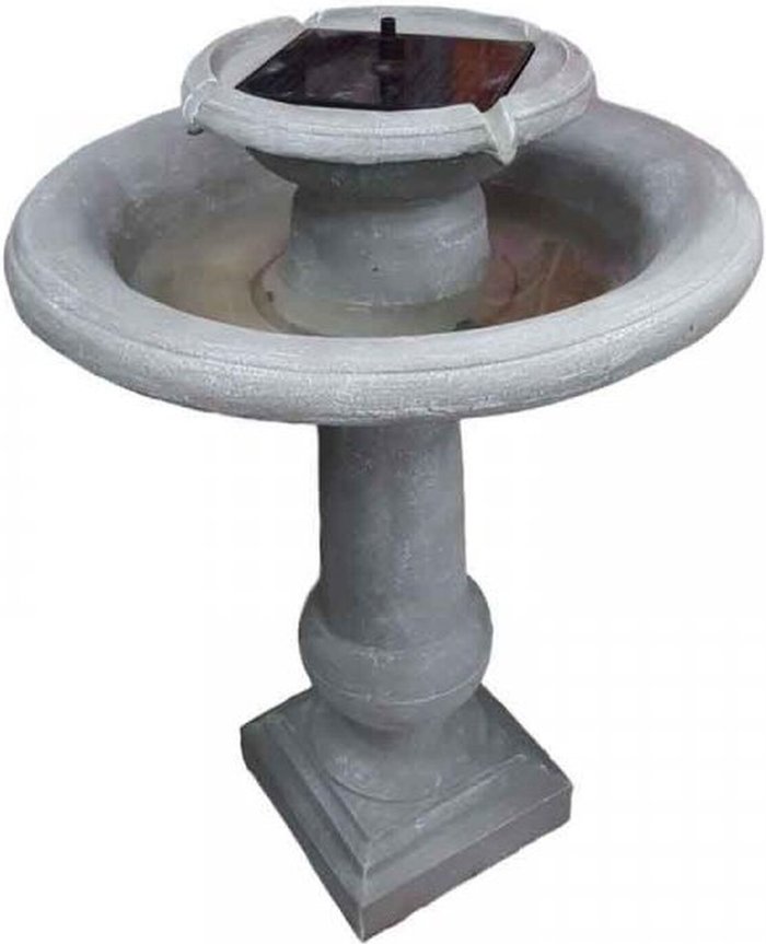 The Range | Garden Mile Solar Water Feature -Chatsworth - Grey Garden Mile Solar Water Feature -Chatsworth - Grey