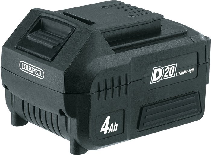 The Range | Draper Draper 20V D20 Lithium-Ion Battery - 4.0Ah Draper Draper 20V D20 Lithium-Ion Battery - 4.0Ah
