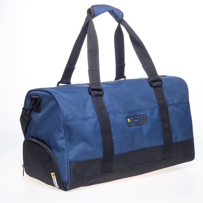 The Range | JCB JCB Overnight 35L Holdall - Blue JCB JCB Overnight 35L Holdall - Blue