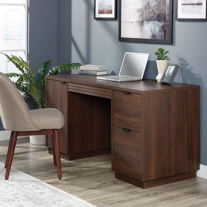 The Range | TEKNIK TEKNIK Elstree 5426918 Desk - Spiced Mahogany TEKNIK TEKNIK Elstree 5426918 Desk - Spiced Mahogany