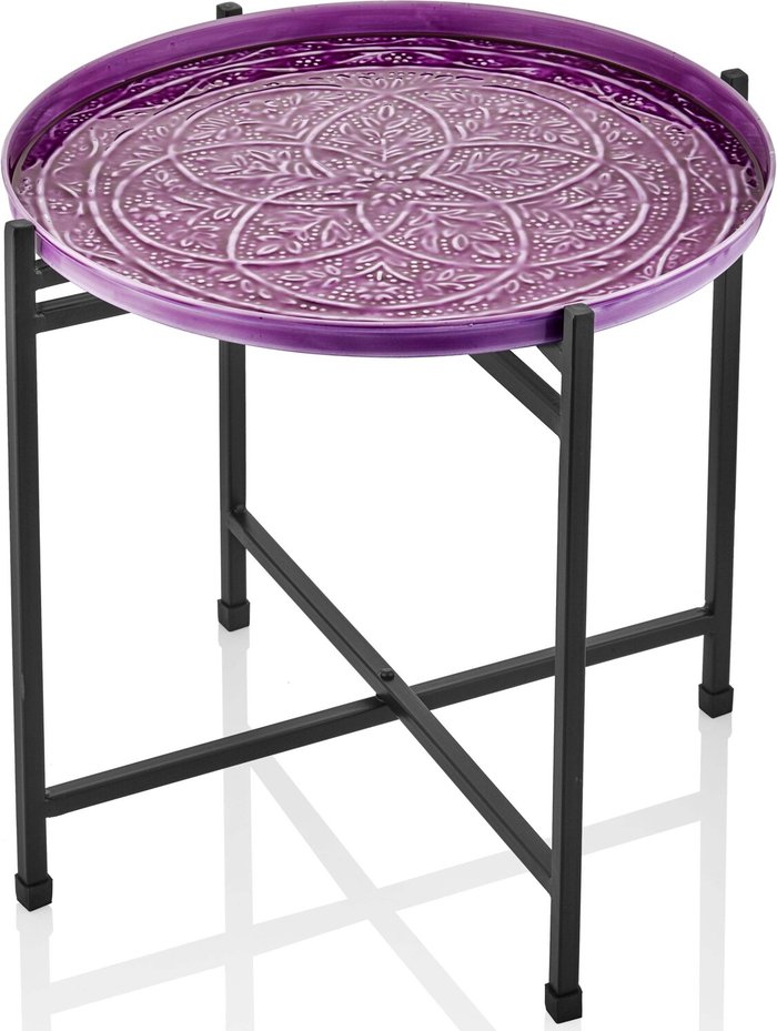 The Range | Rozi Duggal Collection Purple Side/ Coffee Table Rozi Duggal Collection Purple Side/ Coffee Table