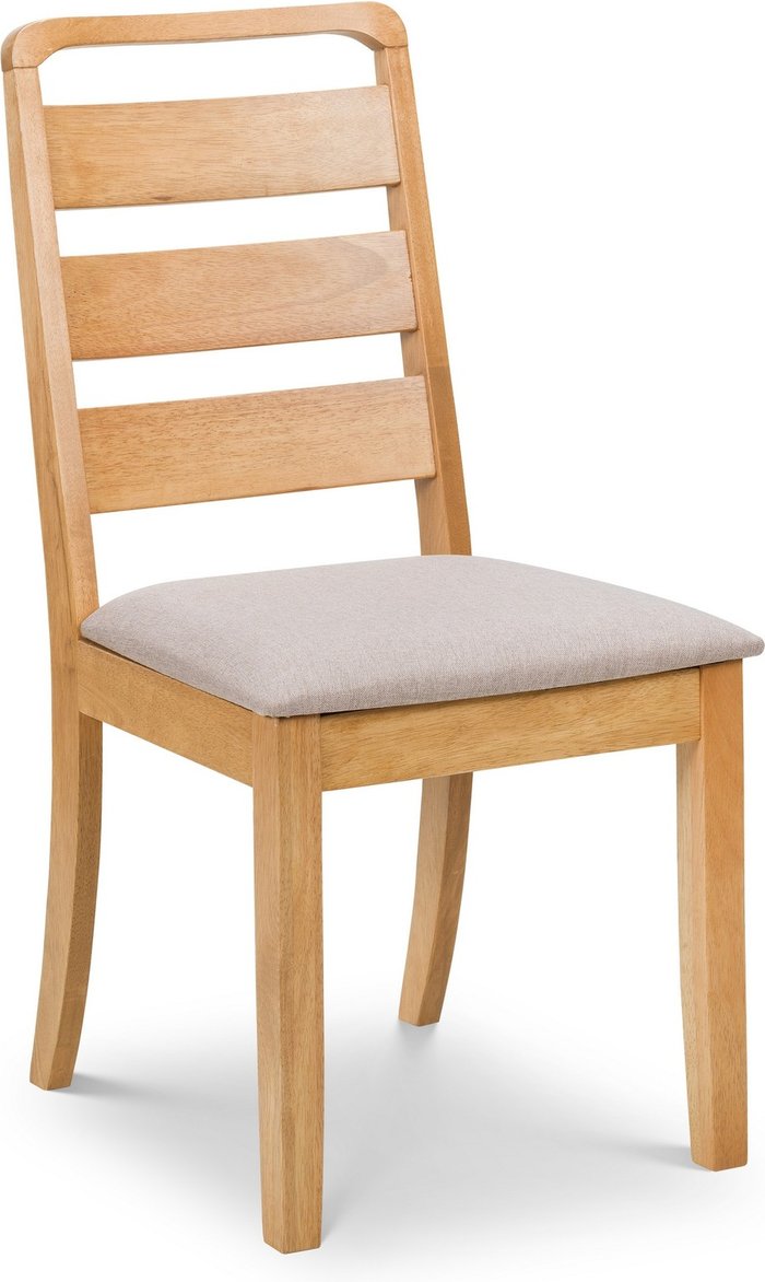 The Range | Julian Bowen Set Of 2 Lars Dining Chair - Oak Julian Bowen Set Of 2 Lars Dining Chair - Oak