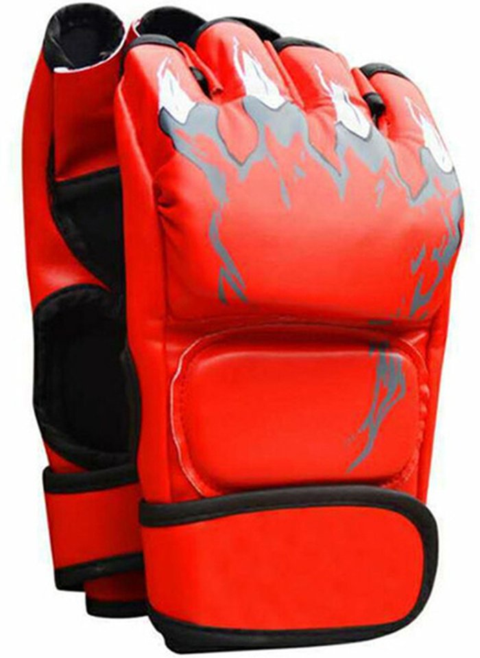 The Range | Fingerless Adults Boxing Gloves - Red Fingerless Adults Boxing Gloves - Red