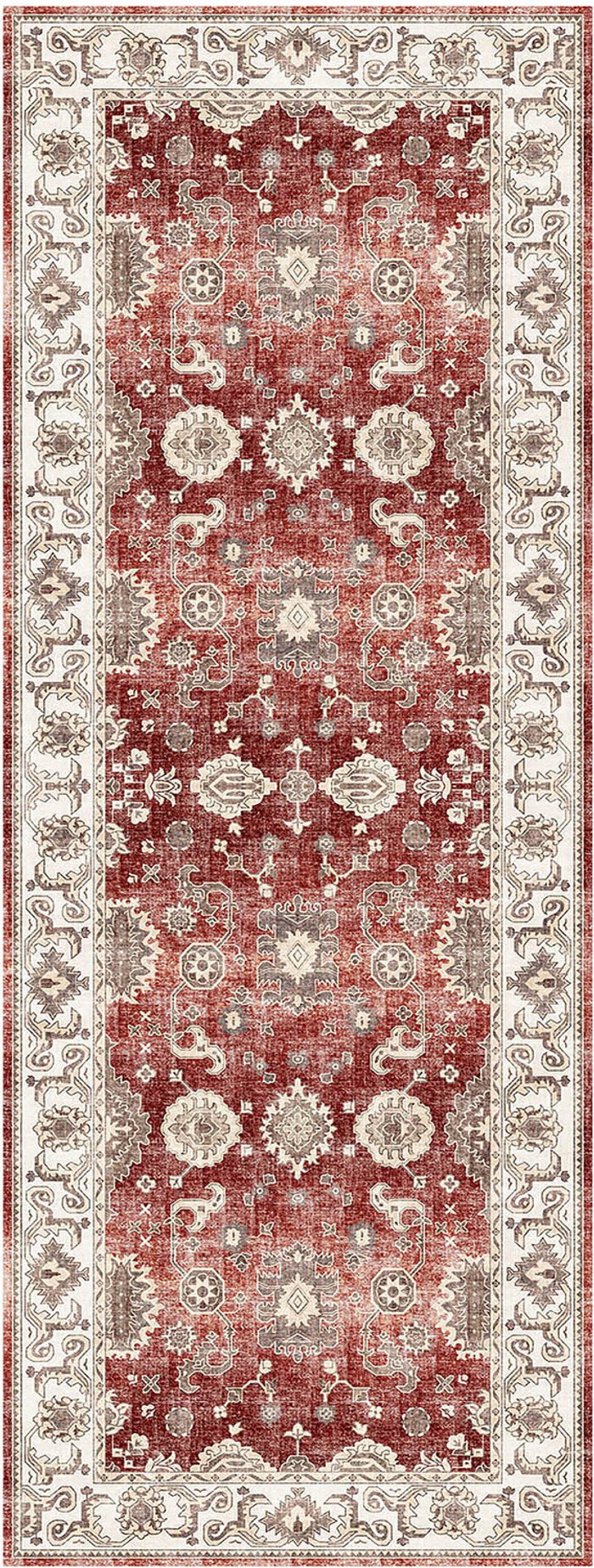 The Range | Washarug Washarug Jasru Runner Red 180 X 60Cm Washarug Washarug Jasru Runner Red 180 X 60Cm
