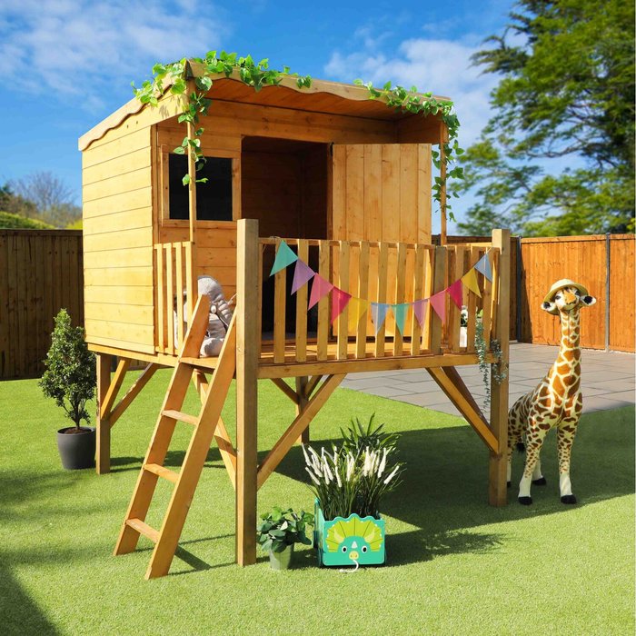 The Range | Mercia Mercia Pent Style Playhouse with Tower Mercia Mercia Pent Style Playhouse with Tower