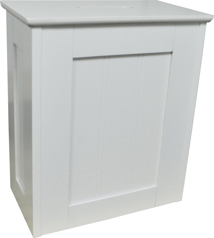 The Range | WATSONS Toilet Roll Store With Grooved Sides - White - White WATSONS Toilet Roll Store With Grooved Sides - White - White