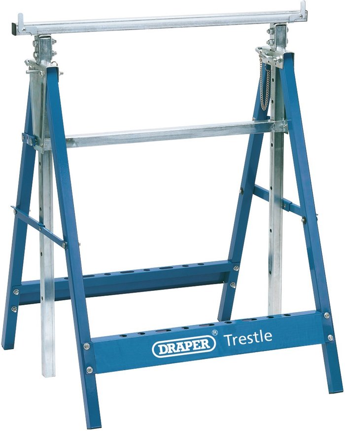 The Range | Draper Draper Adjustable Metal Trestle Draper Draper Adjustable Metal Trestle