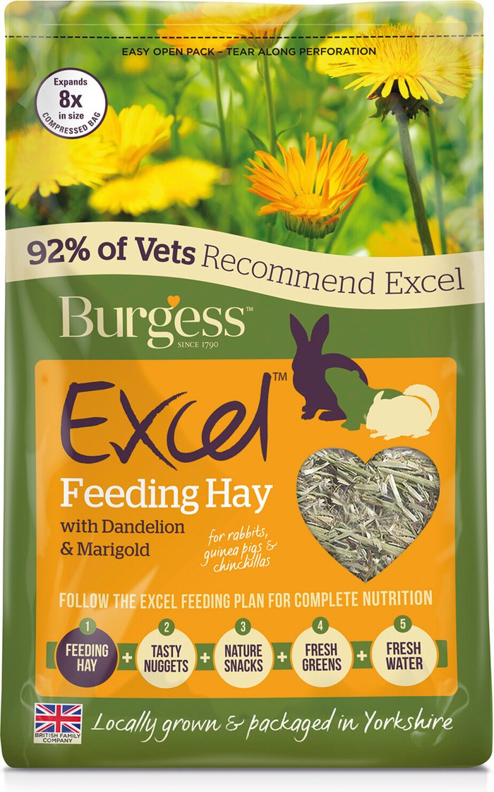 The Range | Burgess Burgess Dandelion & Marigold Feeding Hay Burgess Burgess Dandelion & Marigold Feeding Hay