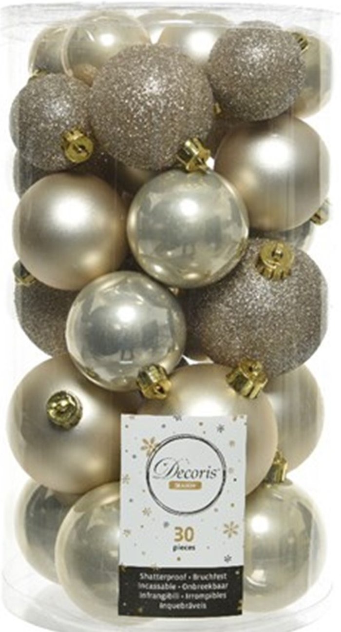 The Range | Decoris 30 Pearl Gold Christmas Tree Baubles - Gold / 1 Decoris 30 Pearl Gold Christmas Tree Baubles - Gold / 1