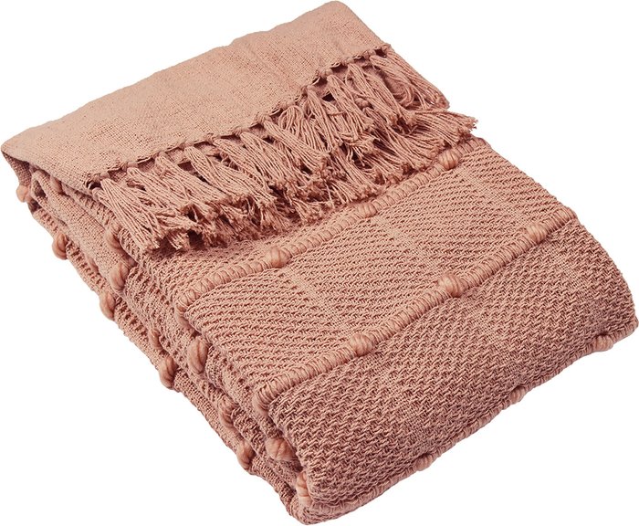 The Range | furn Motti 140cm x 180cm Throw Blush furn Motti 140cm x 180cm Throw Blush