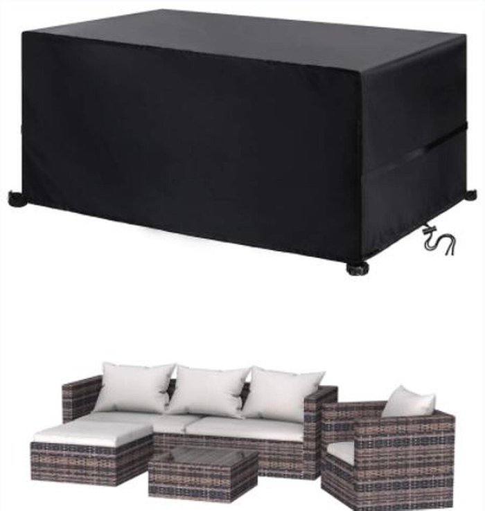 The Range | Bigzzia Modular Corner Rattan Sofa - Brown Modular with cover / Cover Bigzzia Modular Corner Rattan Sofa - Brown Modular with cover / Cover