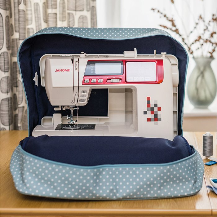 The Range | Korbond Sewing Machine Bag Tiny Dots - Blue Korbond Sewing Machine Bag Tiny Dots - Blue