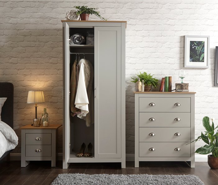 The Range | GFW Lancaster Three Piece Furnishing Set - Grey GFW Lancaster Three Piece Furnishing Set - Grey