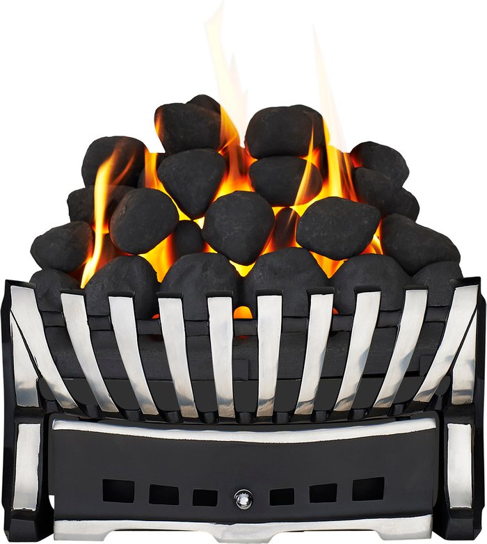 The Range | Focal Point Fires Focal Point Elegance Tray Manual Gas Fire - Chrome Focal Point Fires Focal Point Elegance Tray Manual Gas Fire - Chrome